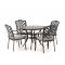 Hartman Berkeley/Preston 105cm dining tuinset 5-delig