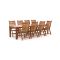 Sunyard Corby/Oxford 300cm dining tuinset 9-delig verstelbaar