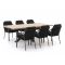 Tierra Outdoor Liv/Montorio 220cm dining tuinset 7-delig stapelbaar
