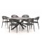 Manifesto Belpasso/Fidenza ovaal 180xcm dining tuinset 7-delig stapelbaar