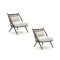 Intenso Brittoli lounge tuinstoelen (2 stuks)