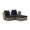 ROUGH-B chaise longue loungeset 3-delig