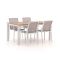 Bellagio Dranera/Fidenza 160cm dining tuinset 5-delig stapelbaar