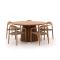Bellagio Berbaro/Santa Severina ø150cm dining tuinset 6-delig stapelbaar