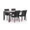 Forza Altea/Fidenza 160cm dining tuinset 5-delig stapelbaar