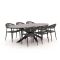 Manifesto Belpasso/Fidenza ovaal 220cm dining tuinset 7-delig stapelbaar