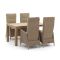 Intenso Fabrizi/ROUGH-S 160cm dining tuinset 5-delig verstelbaar