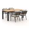 Hartman Winston 180cm dining tuinset 5-delig stapelbaar