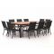 Bellagio Lugo/Linosa 240x160cm dining tuinset 11-delig stapelbaar