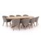 Intenso Tropea/ROUGH-Y Ellips 280cm dining tuinset 9-delig