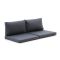Madison loungekussenset luxe zit 73x73cm rug 73x40cm 4-delig