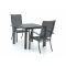 Bellagio Lugo/Fidenza 90cm dining tuinset 3-delig stapelbaar