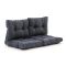 Madison Florance loungekussenset zit ca. 60x60cm rug ca. 60x40cm 2-delig