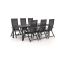 Bellagio Trappeto/Fidenza 220cm dining tuinset 7-delig