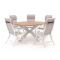 Bellagio Lugo/Fidenza ø149cm dining tuinset 6-delig verstelbaar