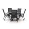 Hartman Troy/Lodola ø 150cm dining tuinset 6-delig verstelbaar