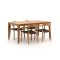 Bellagio Berbaro/Bruca 170cm dining tuinset 5-delig stapelbaar