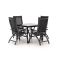 Hartman Primo/Sestino 90cm dining tuinset 5-delig verstelbaar