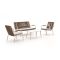 Bellagio Caronia stoel-bank loungeset 4-delig