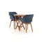 Hartman Sophie Studio/Preston klaptafel ø65cm balkonset 3-delig