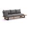 SUNS Nardo lounge tuinbank 3-zits links/rechts 264cm incl. hoekelement