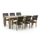 ROUGH Batang/ROUGH-S 220cm dining tuinset 7-delig stapelbaar