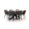 Bellagio Mineo/ROUGH-Y Ellips 240cm high dining tuinset 7-delig