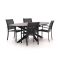 Bellagio Anzio/Fidenza ovaal 220cm dining tuinset 7-delig stapelbaar