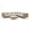 Apple Bee Long Island hoek loungeset 5-delig