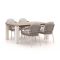 Bellagio Cupello/ROUGH-X 180cm dining tuinset 5-delig