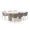 Hartman Sevilla/Valencia 220cm dining tuinset 7-delig