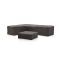 Kees Smit Tuinmeubelhoes hoek loungeset 235x95/310x95x70cm