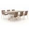 Bellagio Caronia/Montorio 220cm dining tuinset 7-delig stapelbaar