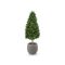 Designplants/Luca Lifestyle Buxus tower kunstplant (h:140cm) met Grigio Balloon bloempot
