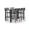 Bellagio Fidenza 150cm barset 5-delig