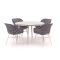 Hartman Delphine/Sophie Studio ø128cm dining tuinset 5-delig