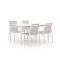 R&S Design Altea/Veneto 160cm dining tuinset 5-delig stapelbaar