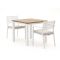 Bellagio Rumo/Lagundo 90cm dining tuinset 3-delig stapelbaar