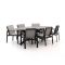 Bellagio Vezzano/Furato ellips 240cm dining tuinset 7-delig