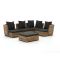 ROUGH-B hoek loungeset 5-delig