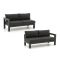 Bellagio Campazzo loungemodule linkerarm + rechterarm 168cm