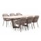 SUNS Nappa/Palermo 240cm dining tuinset 7-delig