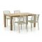 Apple Bee Hawaii/ROUGH-S 160cm dining tuinset 5-delig stapelbaar