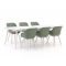 Hartman Le Soleil Element/Sophie Studio 240cm dining tuinset 7-delig