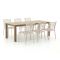 Apple Bee Hawaii/ROUGH-S 220cm dining tuinset 7-delig stapelbaar