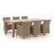 Intenso Borno/ROUGH-S 220cm dining tuinset 7-delig