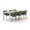 Hartman Le Soleil Element/La Fonte 220cm dining tuinset 7-delig