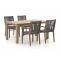 Intenso Montale/ROUGH-S 160cm dining tuinset 5-delig