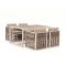 Bellagio Cadora 160cm dining tuinset 5-delig