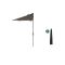 Shadowline balkonparasol 255x135cm